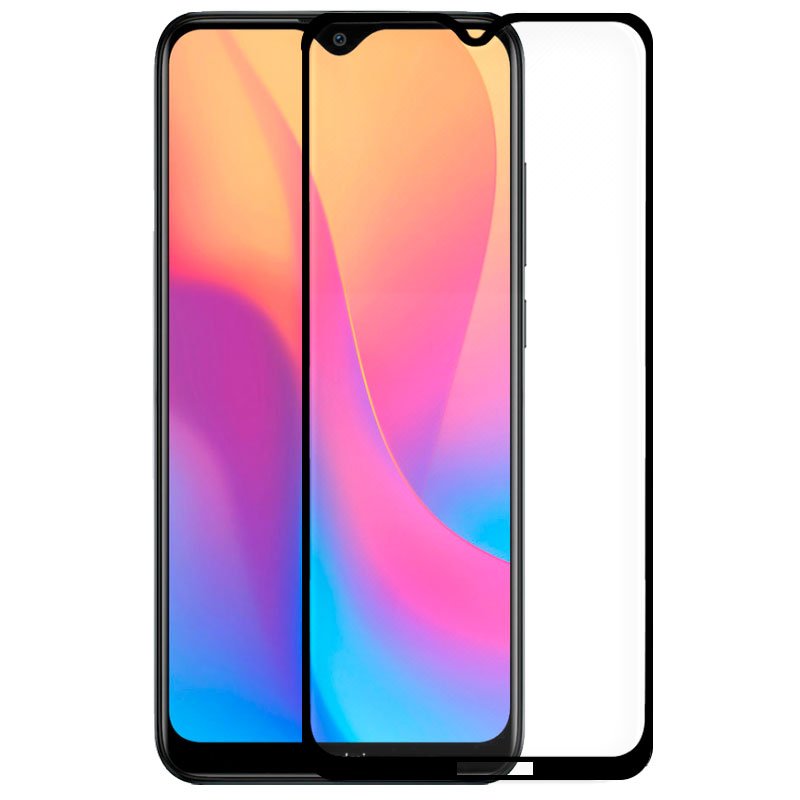 Protector Pantalla Cristal Templado - Para Xiaomi Redmi 8 / 8A (FULL 3D Negro)