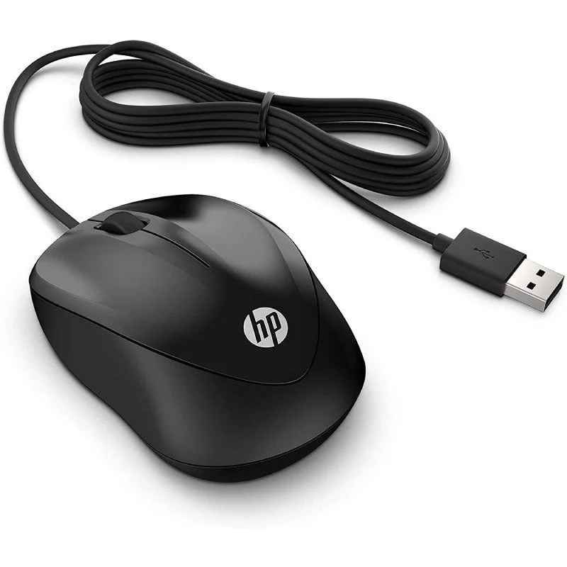 Ratón HP 1000 - Negro - USB - 4QM14AA