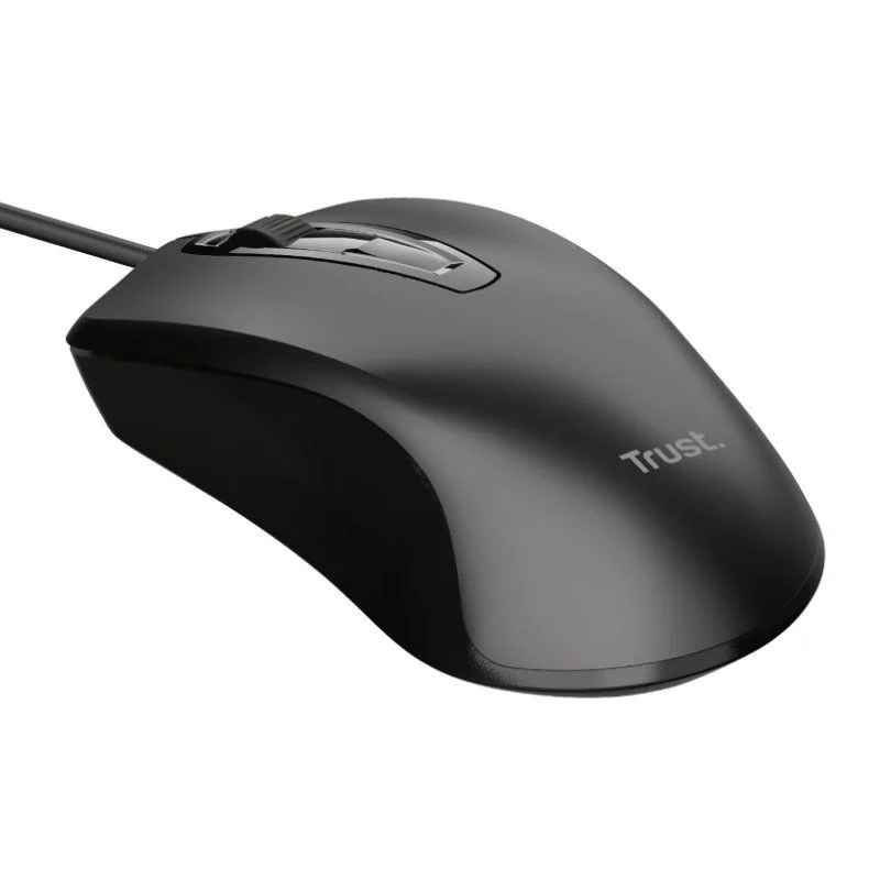 Ratón Trust Basics Wired Mouse - Hasta 1200 dpi - Ref. 24657