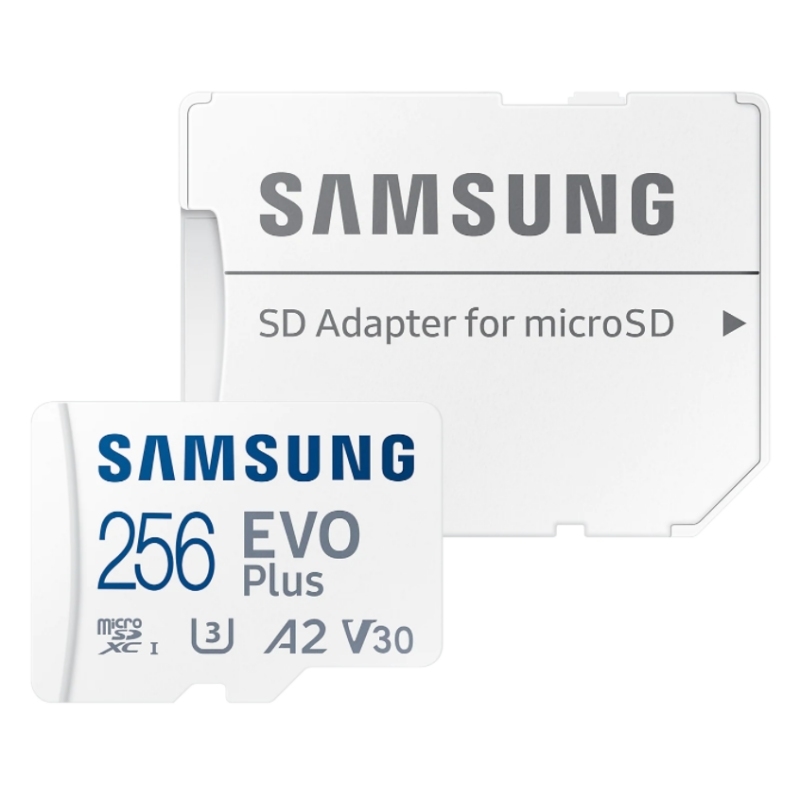 Samsung MicroSDHC EVO Plus 256GB Clase 10 + Adaptador - MB-MC256KA/EU