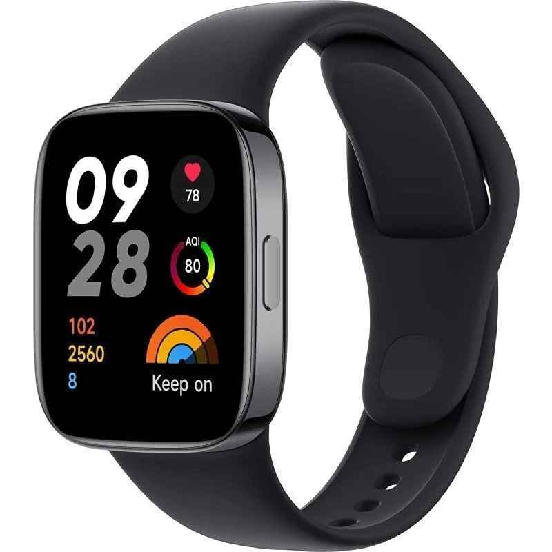 Smartwatch Xiaomi Redmi Watch 3 - Notificaciones - Frecuencia Cardíaca - GPS - Negro - BHR6851GL