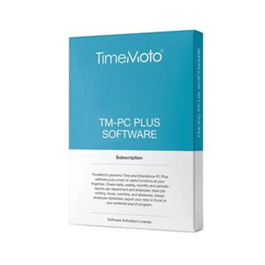 Software de Gestión para Terminales Timemoto Pc Software Plus — 139-0600
