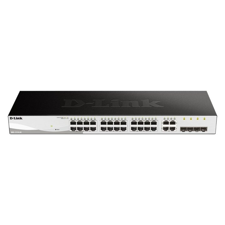Switch Gestionable D-Link DGS-1210-28-E - 24xGB - 4xSFP Combo