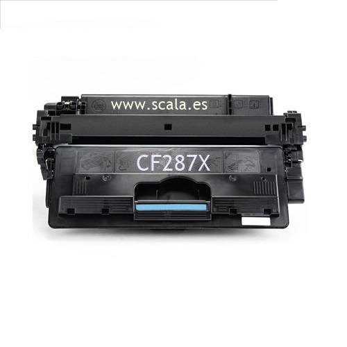 Tóner Compatible HP CF287X - Nº 87X - Hasta 18.000 Páginas - Para HP Laserjet Pro M501, M506dn, MFP M527 - HPCF287X