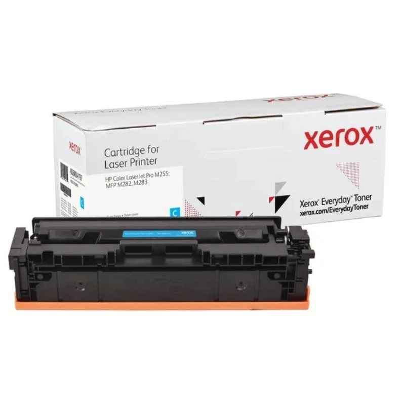 Tóner Compatible Xerox 006R04197 - Compatible con HP W2211X - 207X - Alta Capacidad - 2.450 Páginas - Cian