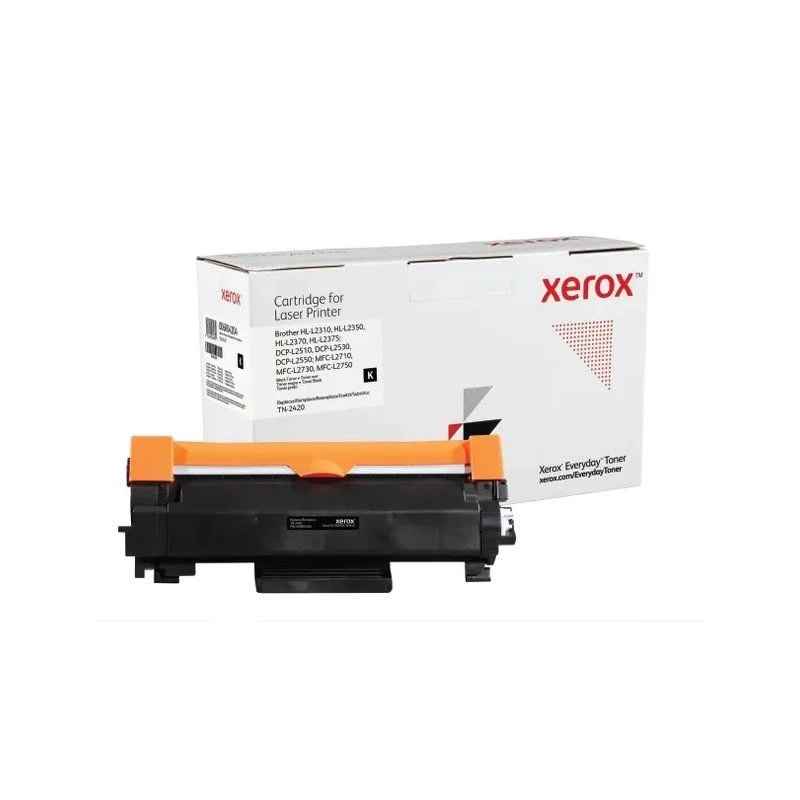 Tóner compatible Xerox 006R04792 - Compatible con Brother TN-2420 / TN2420 - 3.000 Páginas - Negro
