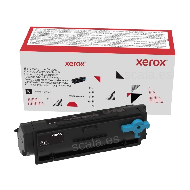 Toner Alta Capacidad XEROX B310 - 8.000 Páginas - 006R04377