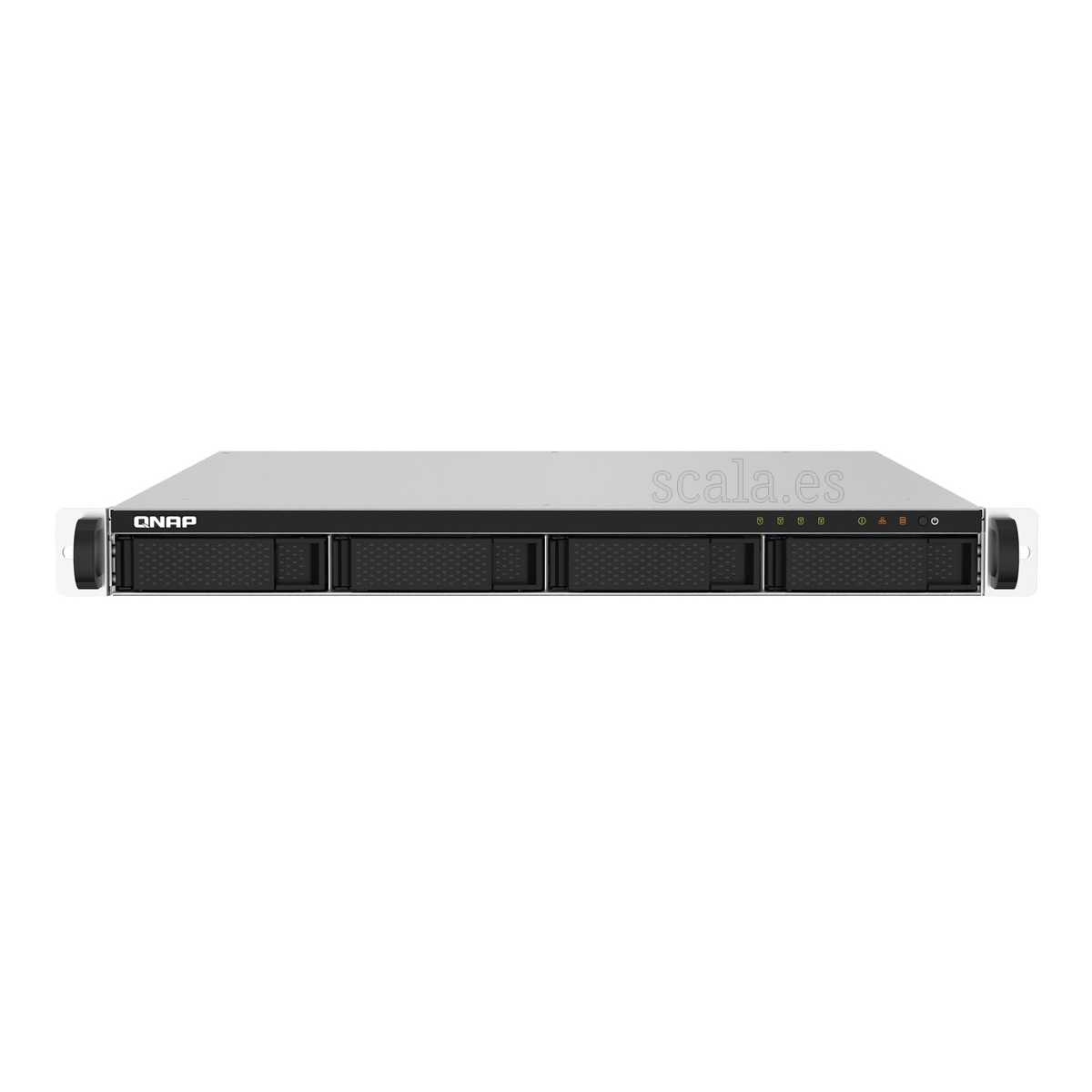 1U 4Bay NAS 2GB 2x10Gbe SFP+ Redundt PSU + 4x10TB 3,5 SATA + Rack Slide Rail Kit - TS-432PXU-RP-2G