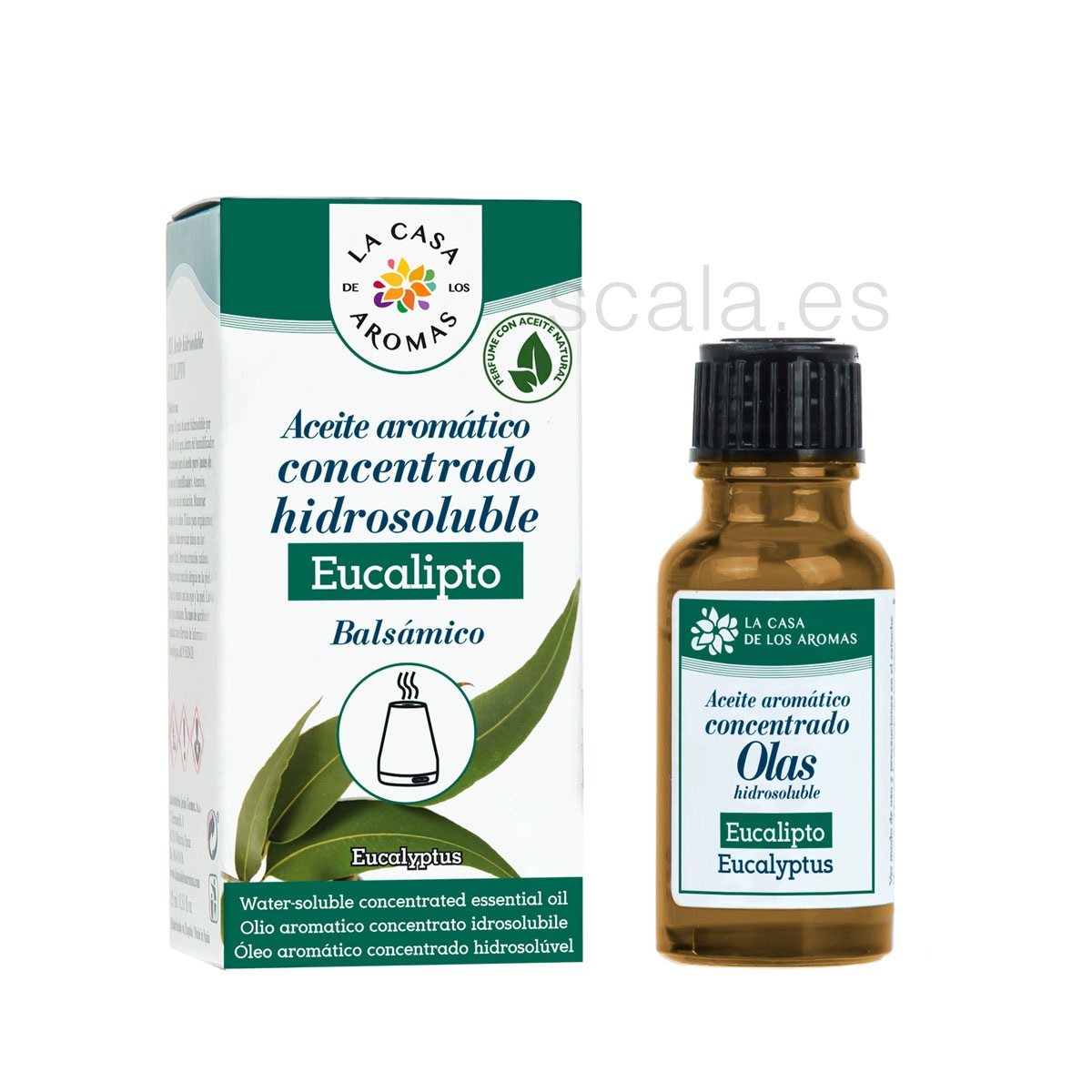 Aceite Aromático Concentrado Hidrosoluble Eucalipto - 034412