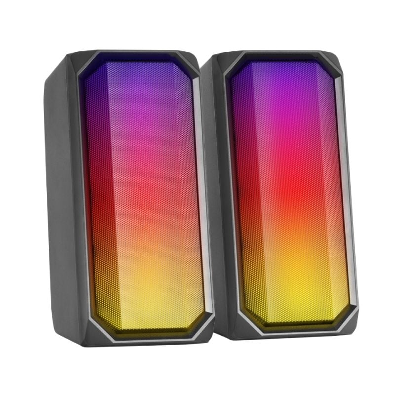 Altavoces con Bluetooth Mars Gaming MSRGB - 15W - 2.0