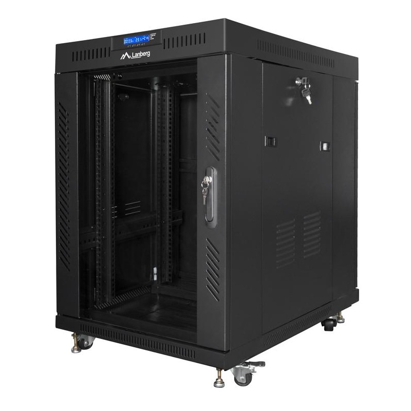 Armario Rack Lamberg - 19” - 15U - 800x1000 - LCD — FF01-8015-12BL