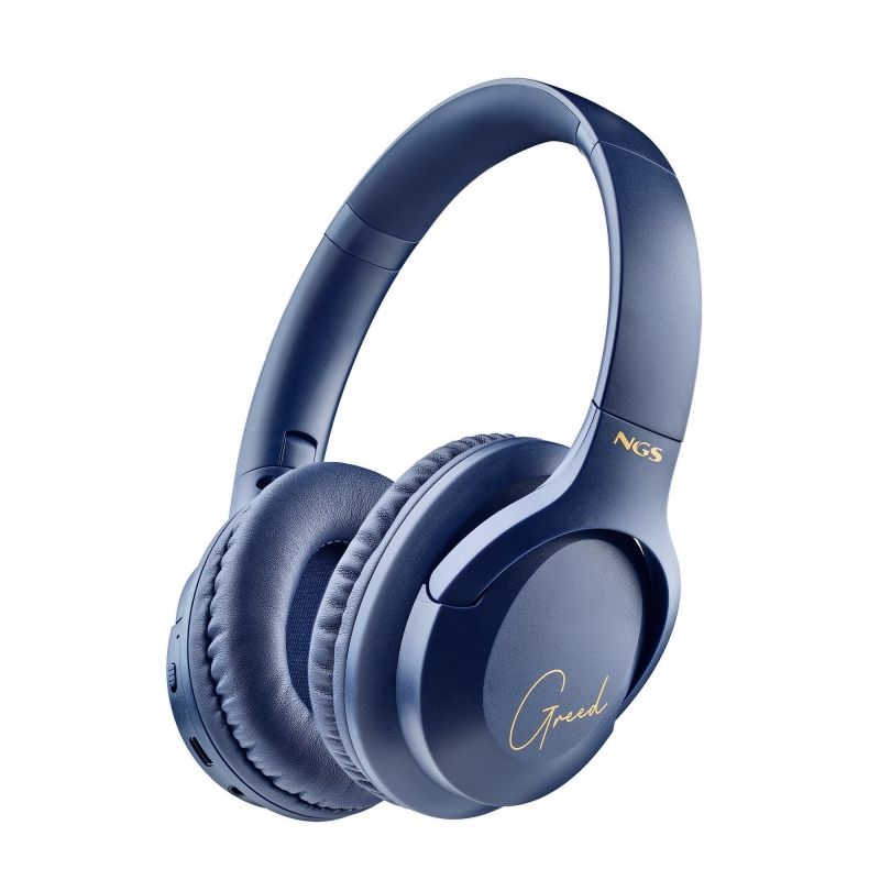 Auriculares Inalámbricos NGS Artica Greed - Azules - Con Micrófono - Bluetooth