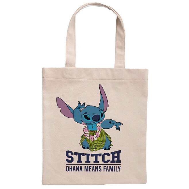 Bolsa shopping Ohana Means Family Stitch Disney — SunCity