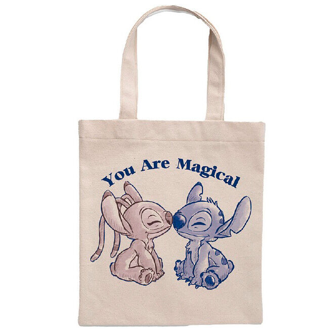 Bolsa shopping You Are Magical Angel & Stitch Disney — SunCity