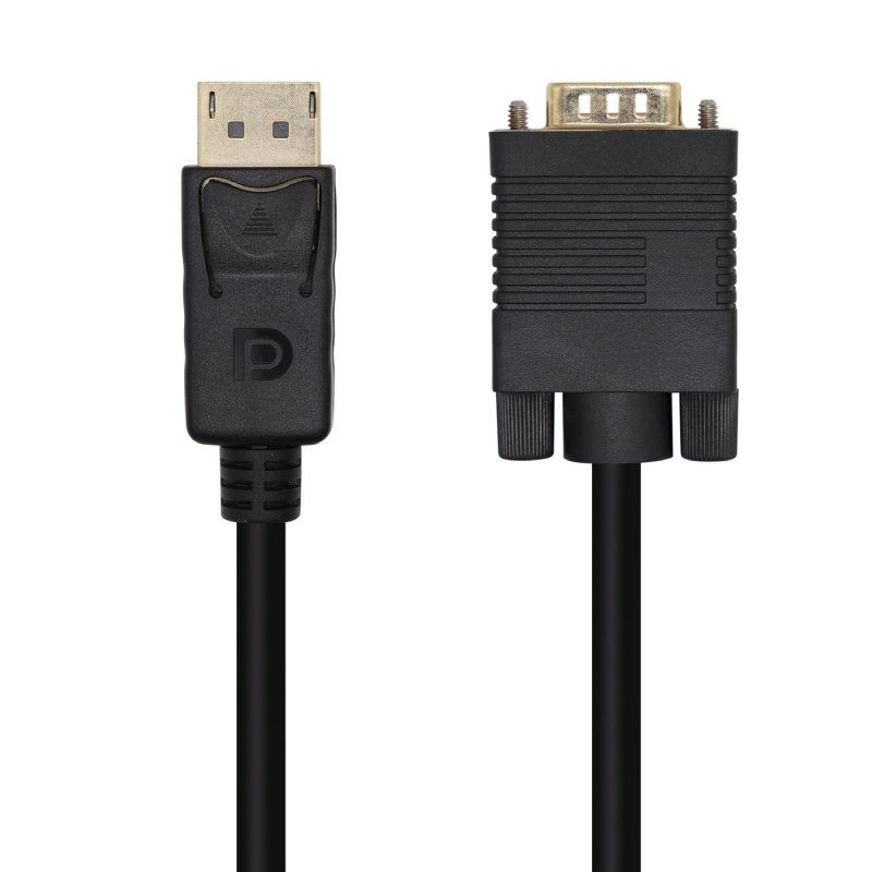 Cable Conversor - DisplayPort Macho - VGA Macho - 3 Metros - Negro — Aisens A125-0462