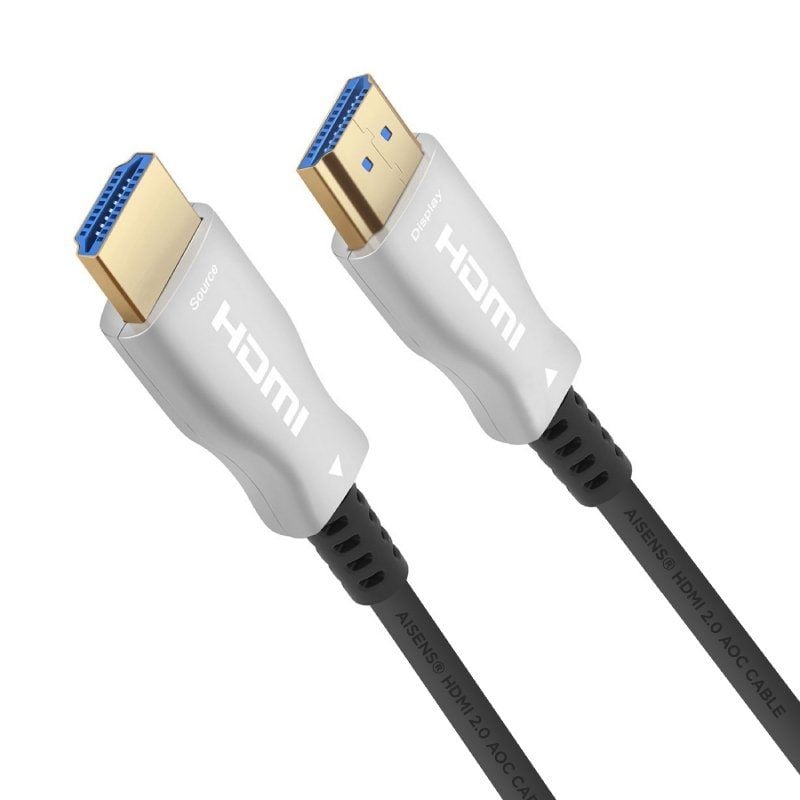 Cable HDMI V2.0 - 15 Metros - AOC Premium Alta Velocidad - HDMI Macho / HDMI Macho - Negro - Aisens A148-0377