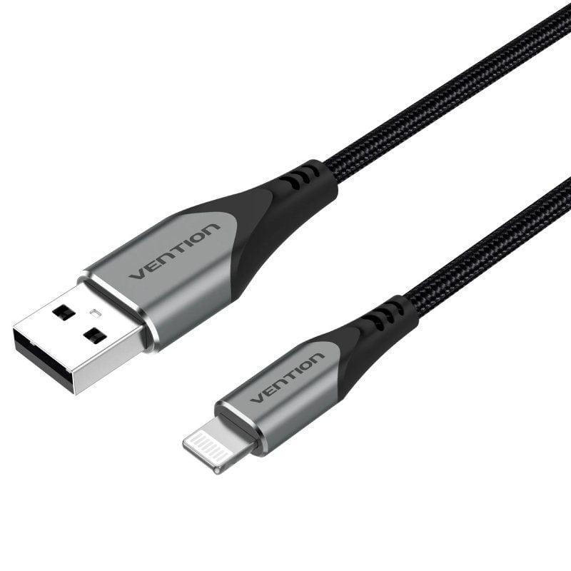 Cable USB 2.0 - Lightning - 50CM - Gris - Vention LABHD