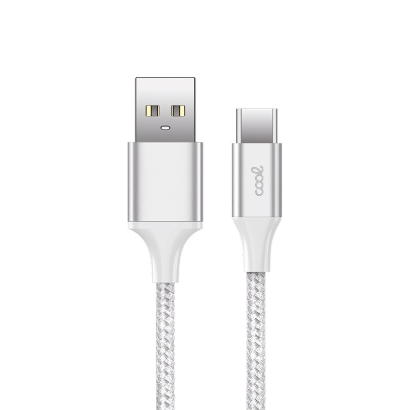 Cable USB COOL Nylon Universal Tipo C - 1,2 Metros