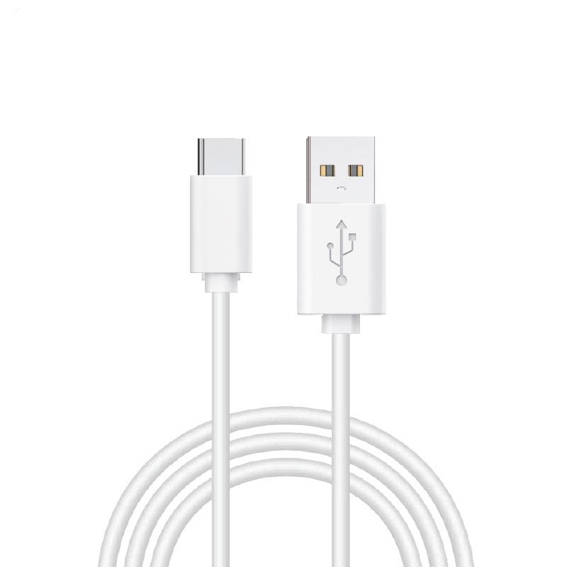 Cable USB a Tipo-C - 1.2 Metros - Blanco - COOL Universal - 2.4 Amp - Carga Rápida