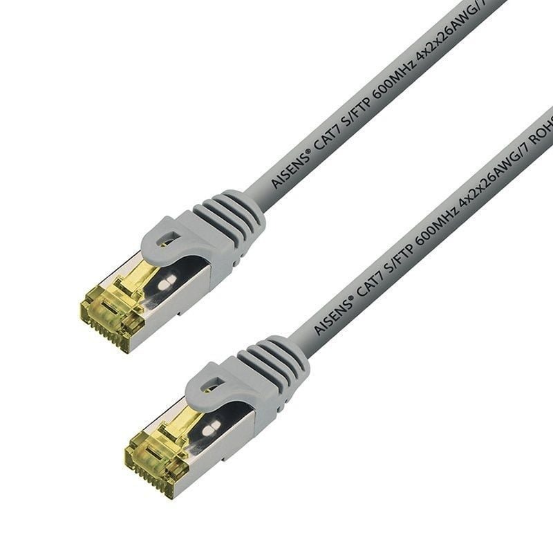 Cable de Red - 10 Metros - Gris - Categoría 7 - RJ45 SFTP - Aisens A146-0338