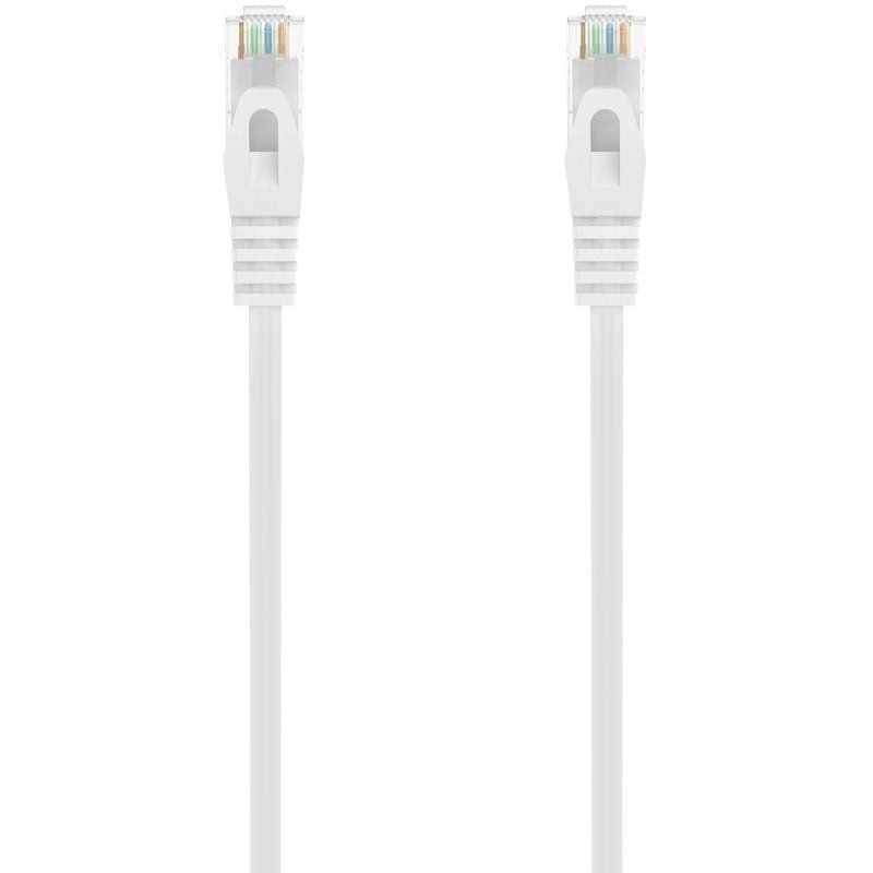 Cable de Red - 3 Metros - Blanco - Categoría 6A - RJ45 UTP - Aisens A145-0597