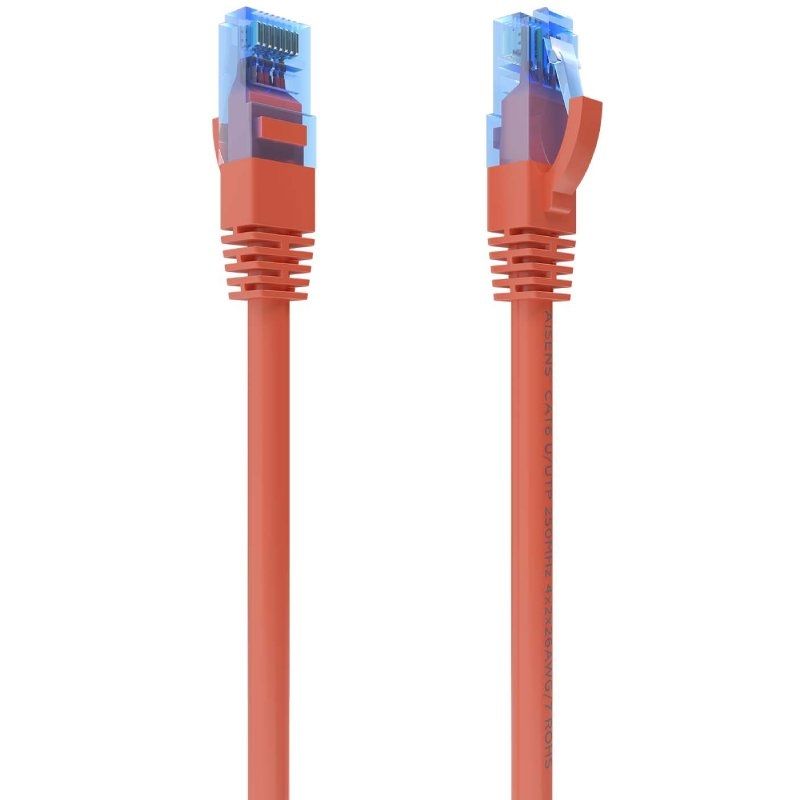 Cable de Red - 3 Metros - Rojo - Categoría 6 - RJ45 UTP - Aisens A135-0792