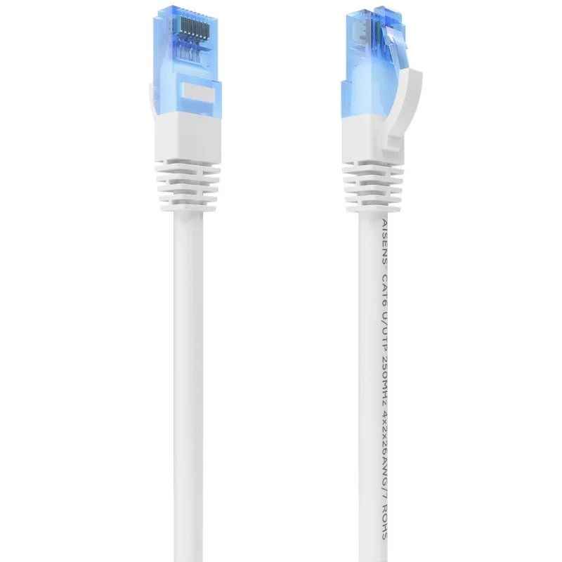 Cable de Red - 5 Metros - Blanco - Categoría 6 - RJ45 UTP — Aisens A135-0824