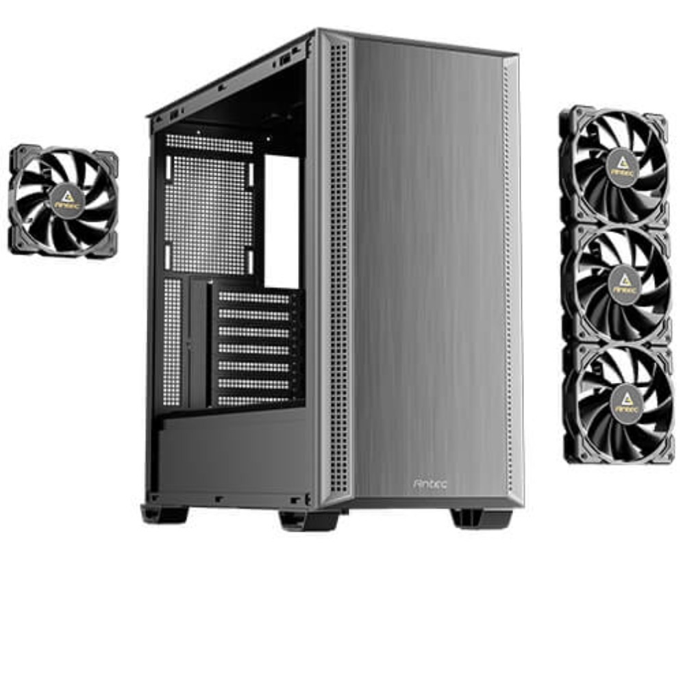 Caja Antec P7S Media Torre - ATX - 4 x Ventiladores 120MM PWM - Negra — 0-761345-10258-2