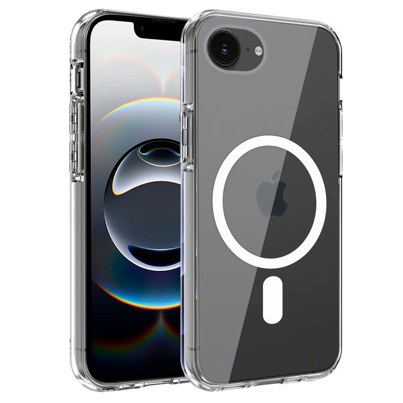 Carcasa COOL Para iPhone 16e / 17e Magnética Transparente