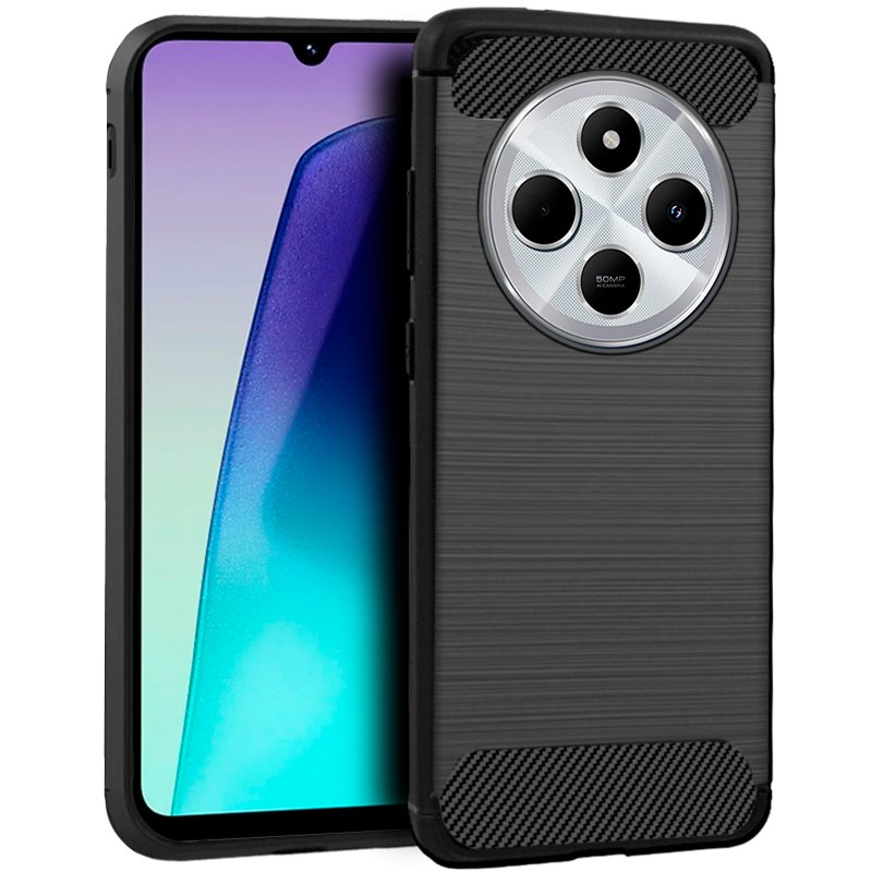 Carcasa COOL para Xiaomi Redmi 14C / Poco C75 - Carbón - Negro
