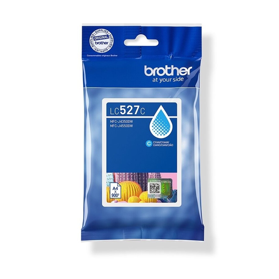 Cartucho de Tinta - Cian - Original - Brother LC527C