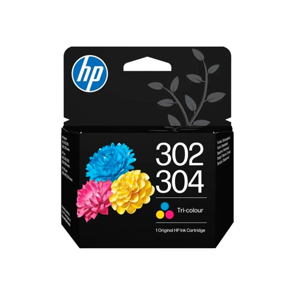 Cartucho de Tinta - Color - HP 302 / HP 304 - Hasta 100 Páginas — B7RT6AE#LS1