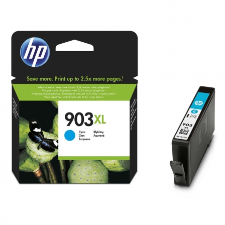Cartucho de Tinta Cian HP Nº 903XL • Alta Capacidad • Para Officejet Pro 6970 / 6960