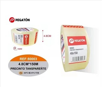 Cinta Adhesiva Transparente 48MM x 150 Metros