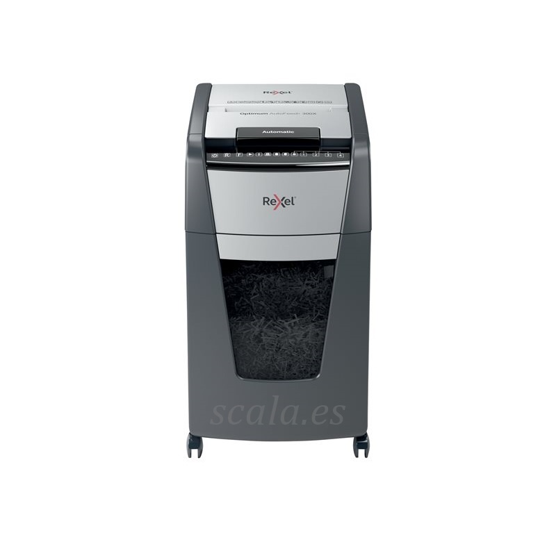 Destructora Rexel Optimum AutoFeed+ 300X - Alimentación Automática - 60 Litros - 2020300XEU