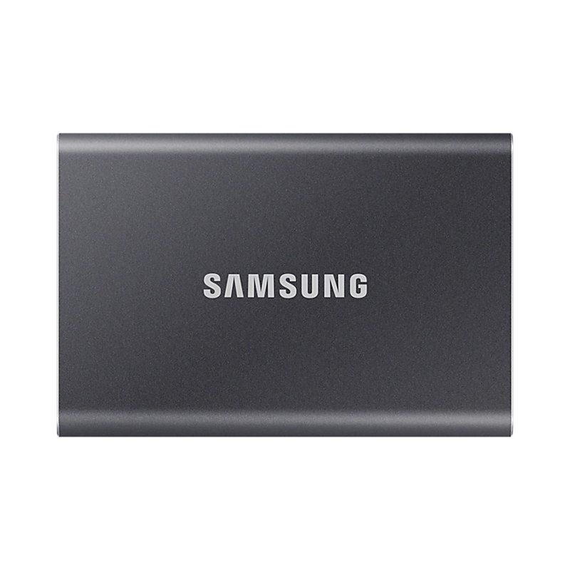 Disco Externo SSD Samsung Portable T7 - 2TB - USB 3.2 - Gris - MU-PC2T0T/WW