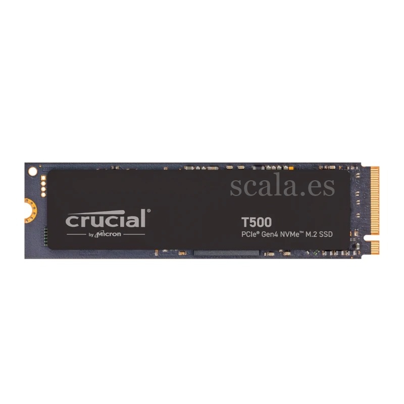 Disco SSD Crucial M.2 - 1TB - PCI-E 4.0 x4 - NVMe T500 — CT1000T500SSD8