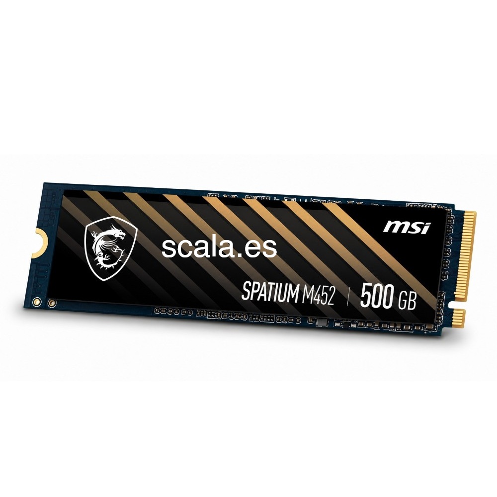 Disco SSD MSI SPATIUM M452 - PCIE 4.0 Nvme M.2 - 500GB — S78-440K210-P83