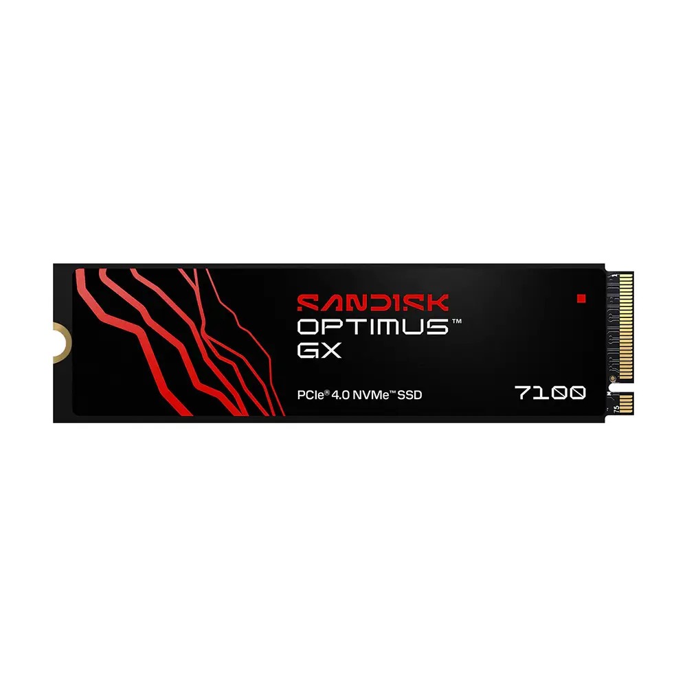 Disco SSD Sandisk Optimus GX 7100 - 500GB - PCIe 4.0 x4 NVMe — SDSP71500GAN-000E0