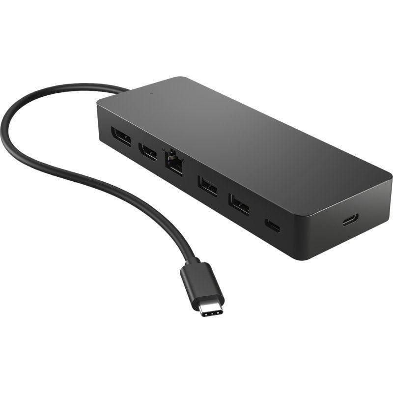 Docking USB Tipo-C - 1xUSB Tipo-C - 2xUSB - 1xHDMI 4K - 1xDisplayPort - 1xRJ45 - 1xUSB Tipo-C PD — HP 50H55UT