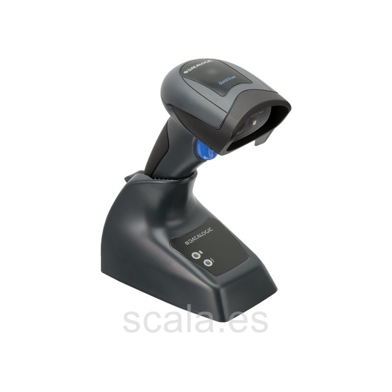Escáner de Código de Barras Datalogic QuickScan QBT2131 - Bluetooth 3.0 + Cable Serie + Alimentador - QBT2131-BK-BTK2