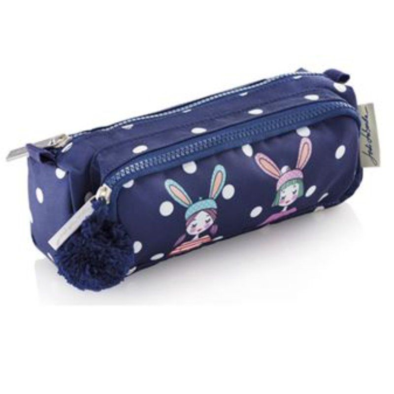 Estuche Portatodo Doble Miquel Rius 18729 Jordi Labanda Bunnity - Capacidad Para 75 Piezas - Dos Compartimentos - Cierre Cremallera