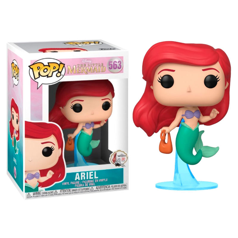 Figura POP Disney La Sirenita Ariel with bag - Nº 563