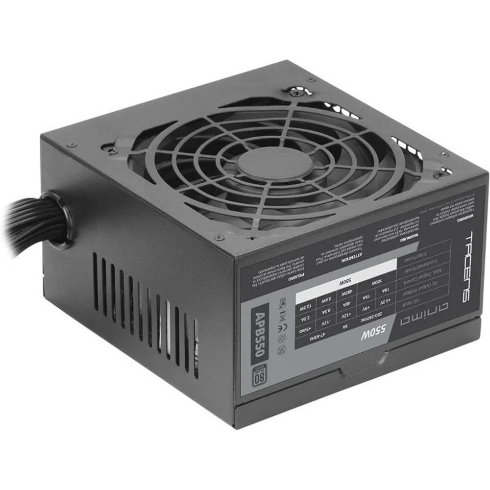Fuente de Alimentación - 550W - Anima - PFC-Activo - 80+ Bronze - 12CM - ATX - Negra