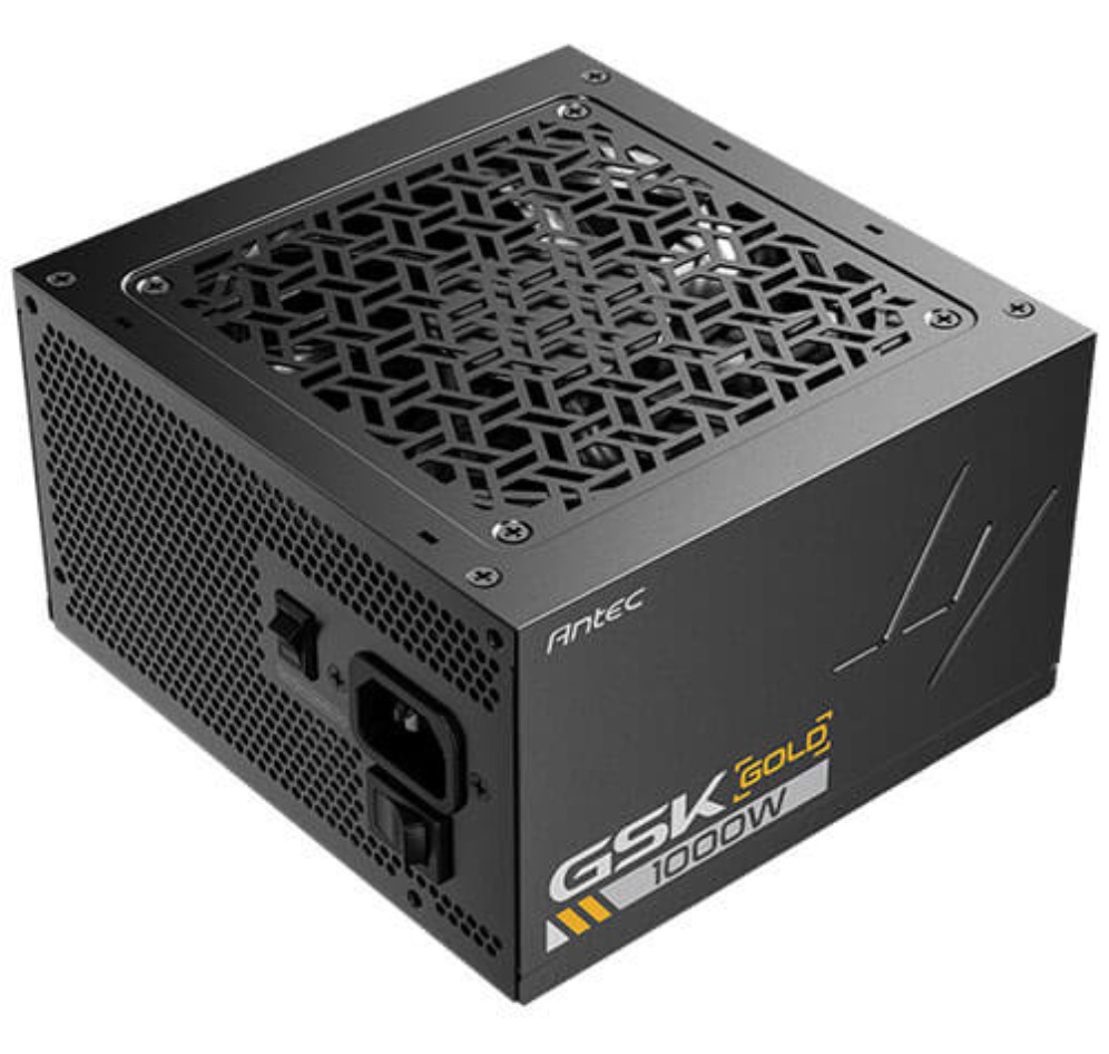 Fuente de Alimentación Antec Modular GSK 1000W - 80+ Gold - ATX 3.1 Pcie 5.1 — 0-761345-20194-0