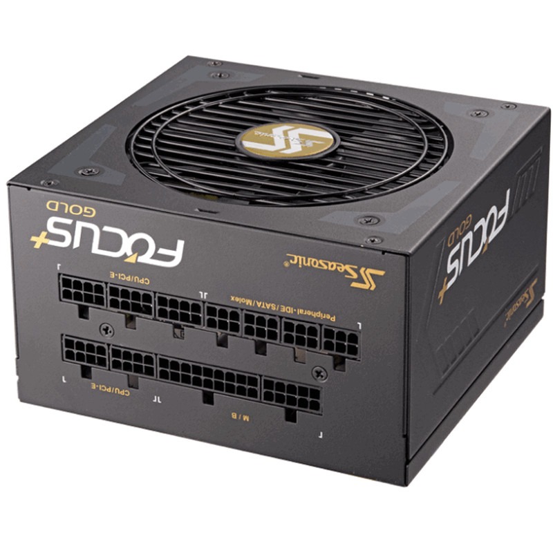 Fuente de Alimentación Seasonic Focus+ 750W 80 Plus Gold Modular — SSR-750FX