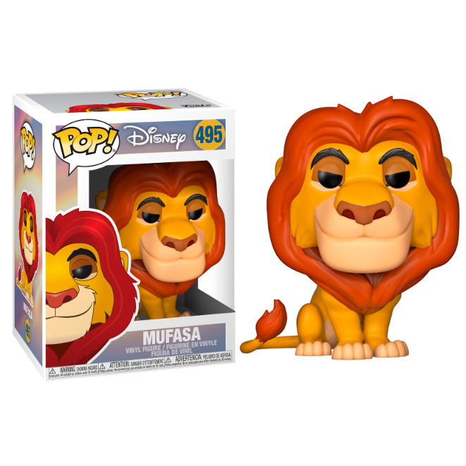 Funko Figura POP Disney El Rey Leon Mufasa - Nº 495
