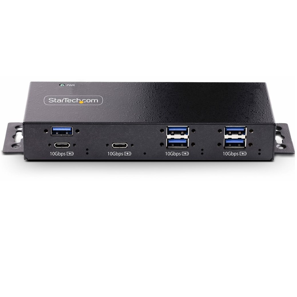HUB USB Industrial - 7 Puertos - 10 Gbps - Metal — StarTech HB31C5A2CME