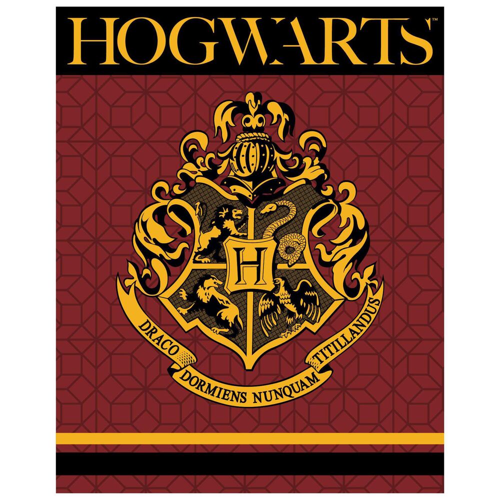 Manta premium coralina Hogwarts Harry Potter