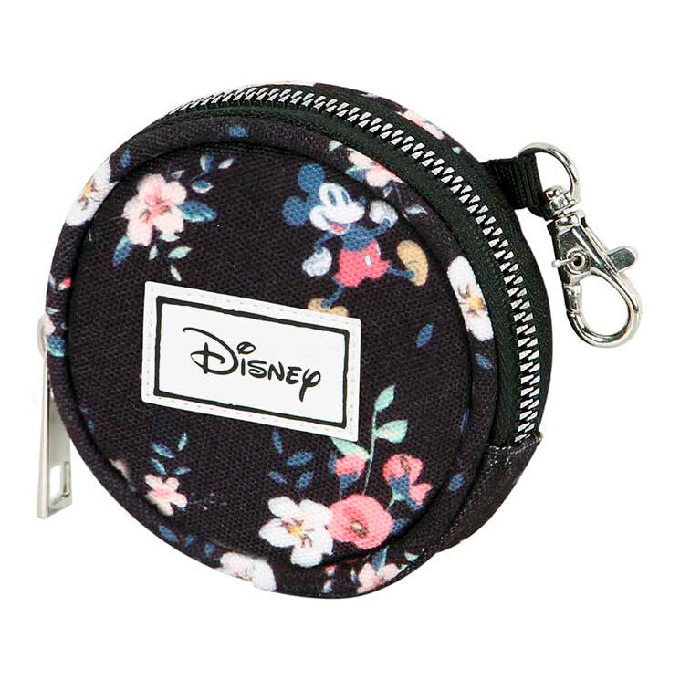 Monedero Cookie Nature Mickey Disney - Tamaño: 8,7x8,7x2,3cm